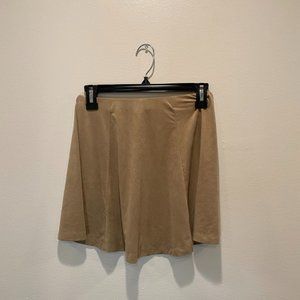 Suede Skirt